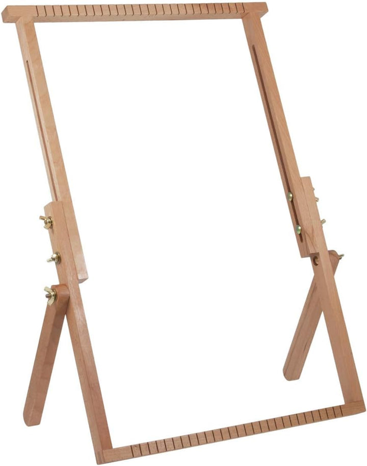 MILWARDS 2519020 Webstuhl, Holz, 40x40-61cm Einzeln, Einzeln