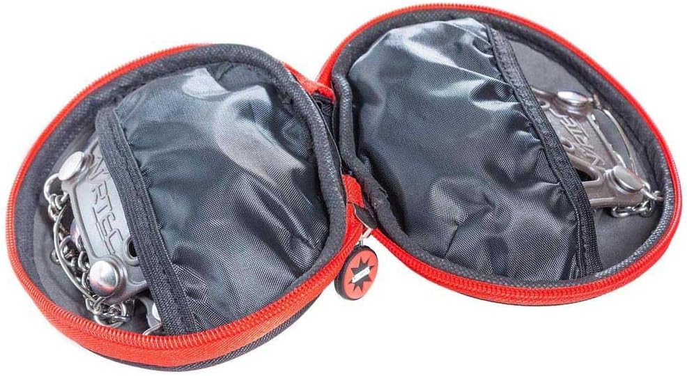 Nortec Steigeisen Nordic Made in Italy für Wandern und Trail Running Winter auf EIS und Schnee, Micr