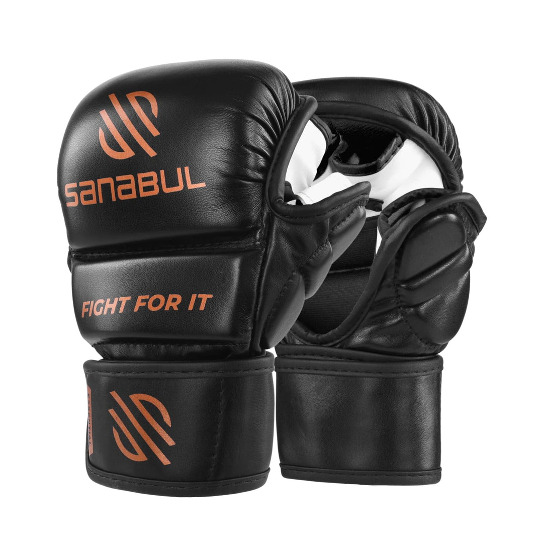 Sanabul Essential 7 oz MMA Handschuhe | MMA Trainingshandschuhe | Hybrid Sparring Handschuhe für MMA