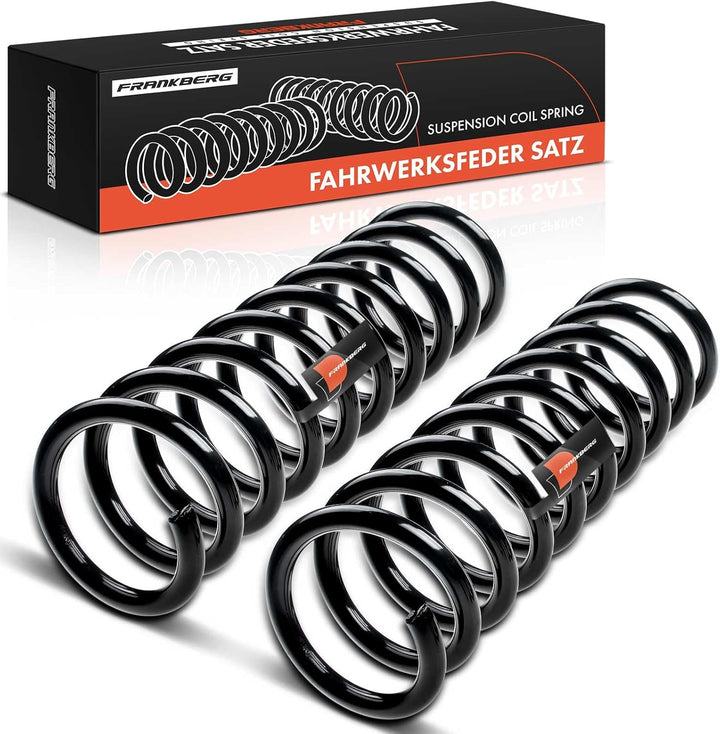 Frankberg 2x Federn Fahrwerksfeder Hinterachse Kompatibel mit Kuga I 2.5 4x4 SUV 2008-2012 Replace#