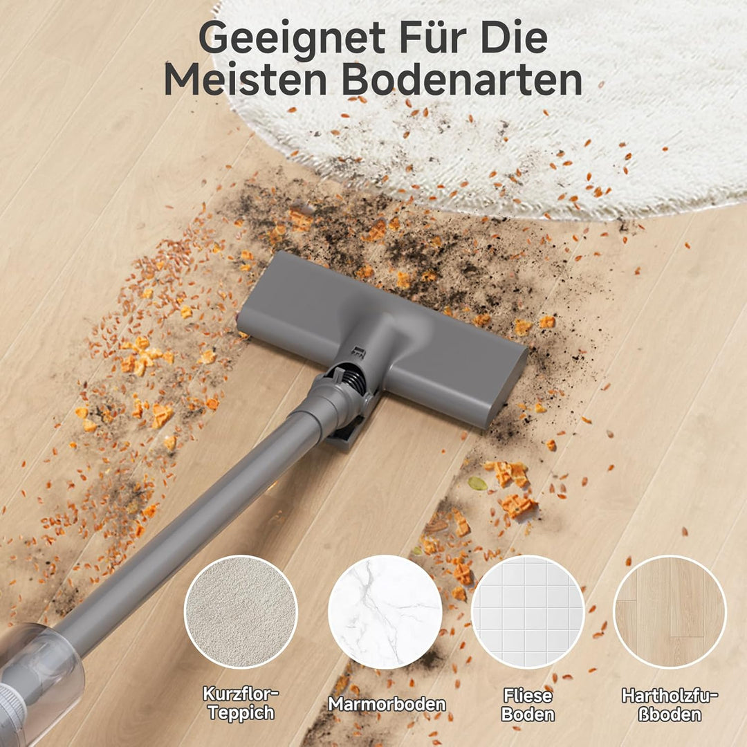 SIMPLUS 9-in-1 Staubsauger mit Kabel 400W, 16KPa Stielstaubsauger & Handstaubsauger, 1kg Leicht, HEP
