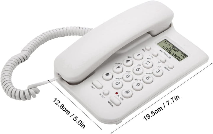 Kabelgebundenes Telefon, an der Wand Montierbare Festnetztelefone Batterie Muss Nicht Installiert We