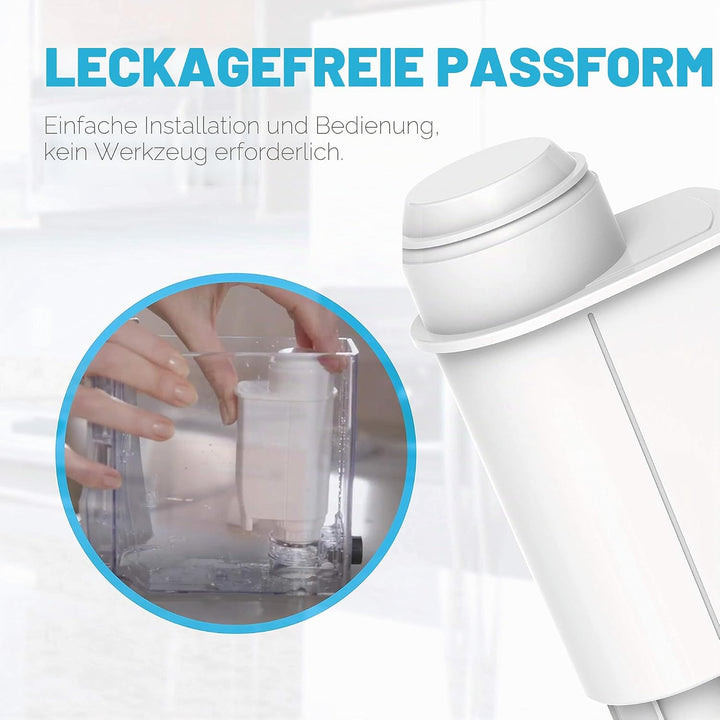 Waterdrop Wasserfilter, Ersatz für Brita® Intenza+ Philips® Saeco® CA6706/48 CA6702/00 Gaggia® Mavea