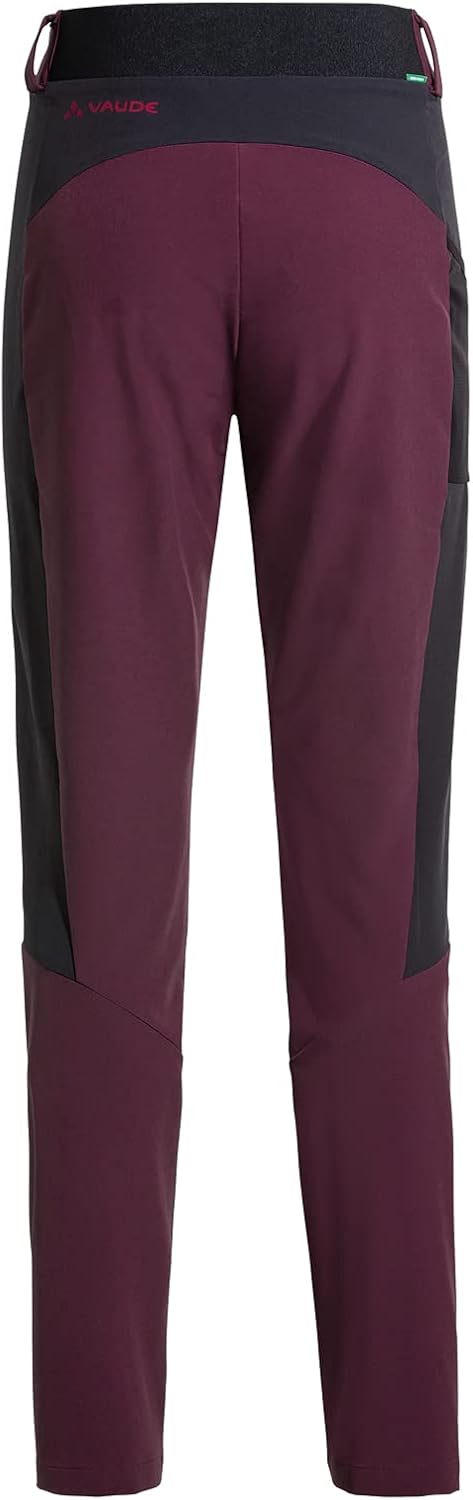 VAUDE Damen Hose Women's Elope Slim Fit Pants 34 Cassis, 34 Cassis