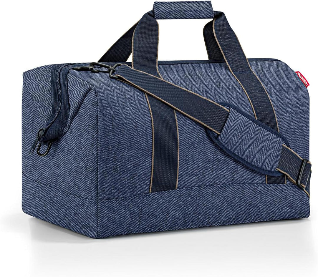 Reisenthel Allrounder-MT4113 Tasche Herringbone dark blue L