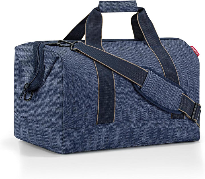 Reisenthel Allrounder-MT4113 Tasche Herringbone dark blue L