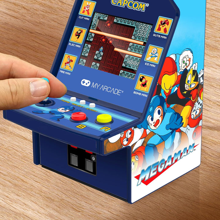 My Arcade Mega Man Micro Player Pro Tragbare Retro-Arcade (6 Spiele in 1)