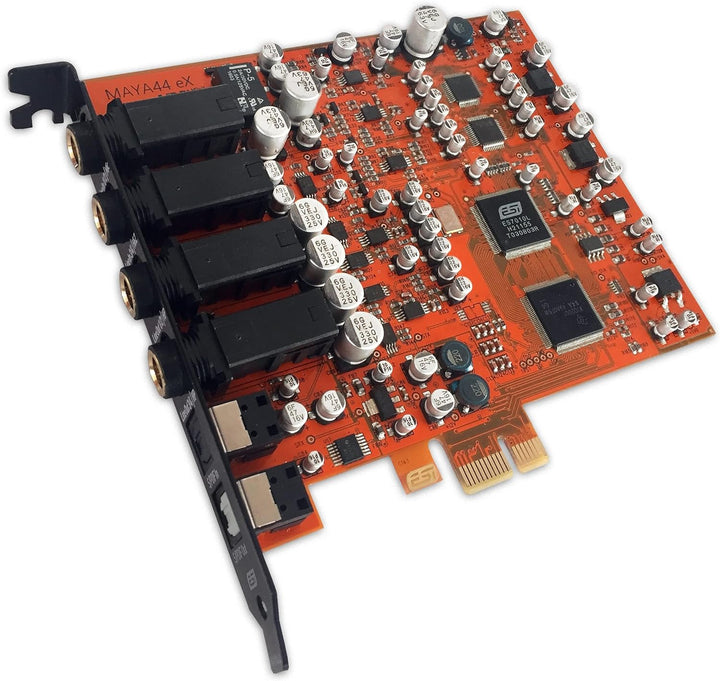 ESI MAYA44 eX | 24-bit/96kHz PCIe-Audiokarte mit 4 Ein-/Ausgängen