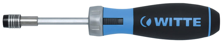 Witte Pro Bitdrive Ratchet Schraubendreher mit Ratsche (mit Bit-Magazin, Torx T10-40, Schnellwechsel