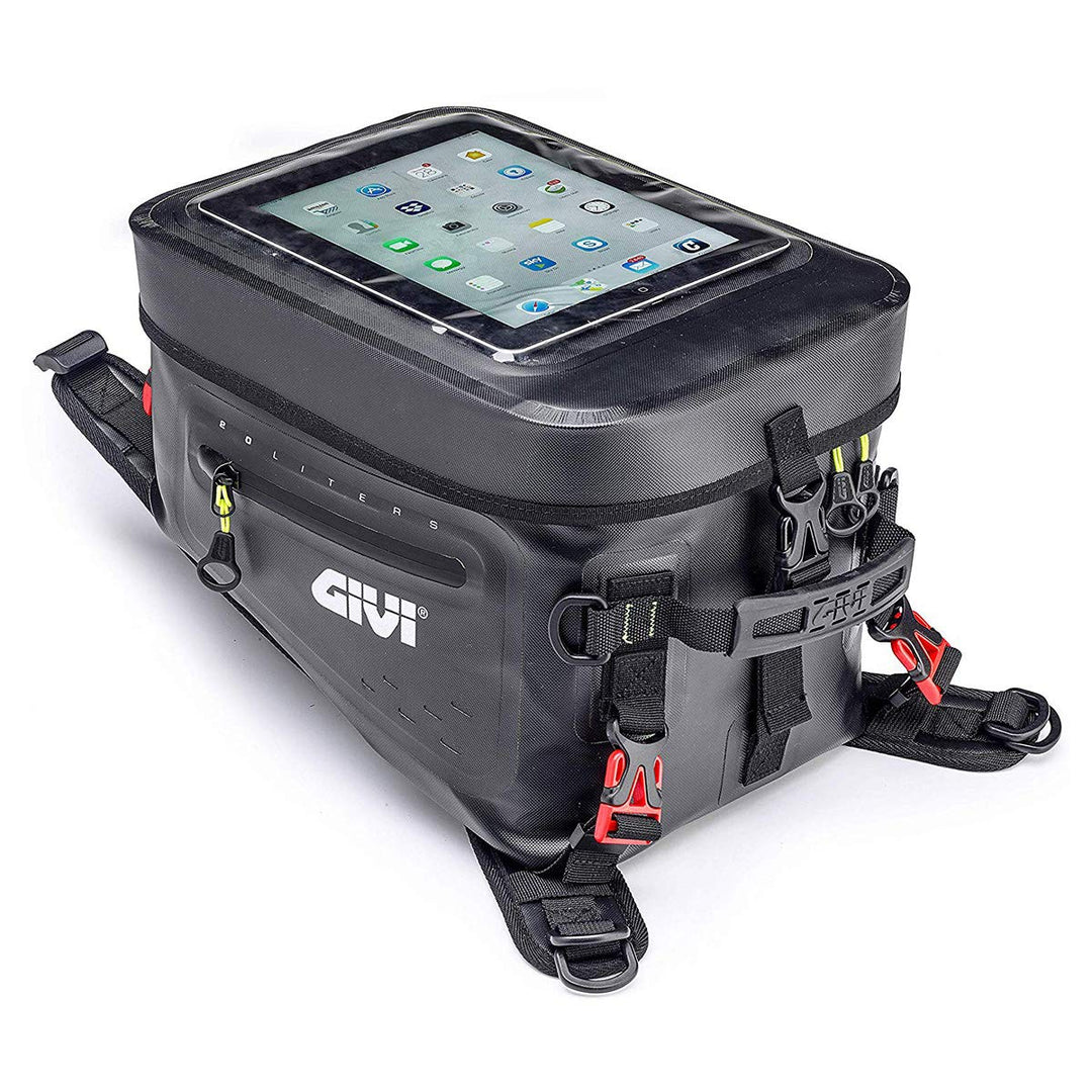 Givi GRT715 Wasserdicht Panzer Tasche, 20L Kapazität, Schwarz/Gelb Einheitsgrösse Schwarz/Gelb, Einh