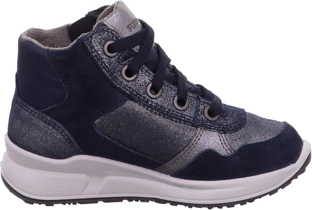 Superfit Mädchen Merida Sneaker 25 EU Blau 8000, 25 EU Blau 8000