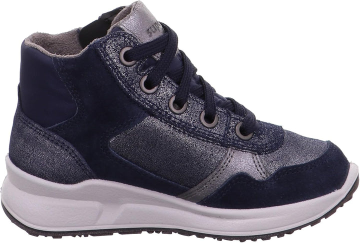 Superfit Mädchen Merida Sneaker 25 EU Blau 8000, 25 EU Blau 8000
