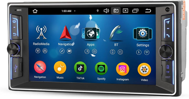 [4G+64G] 8-Kern Android 12 Autoradio für Toyota Hilux RAV4 Corolla Vios GPS-Navi Carplay Android Aut