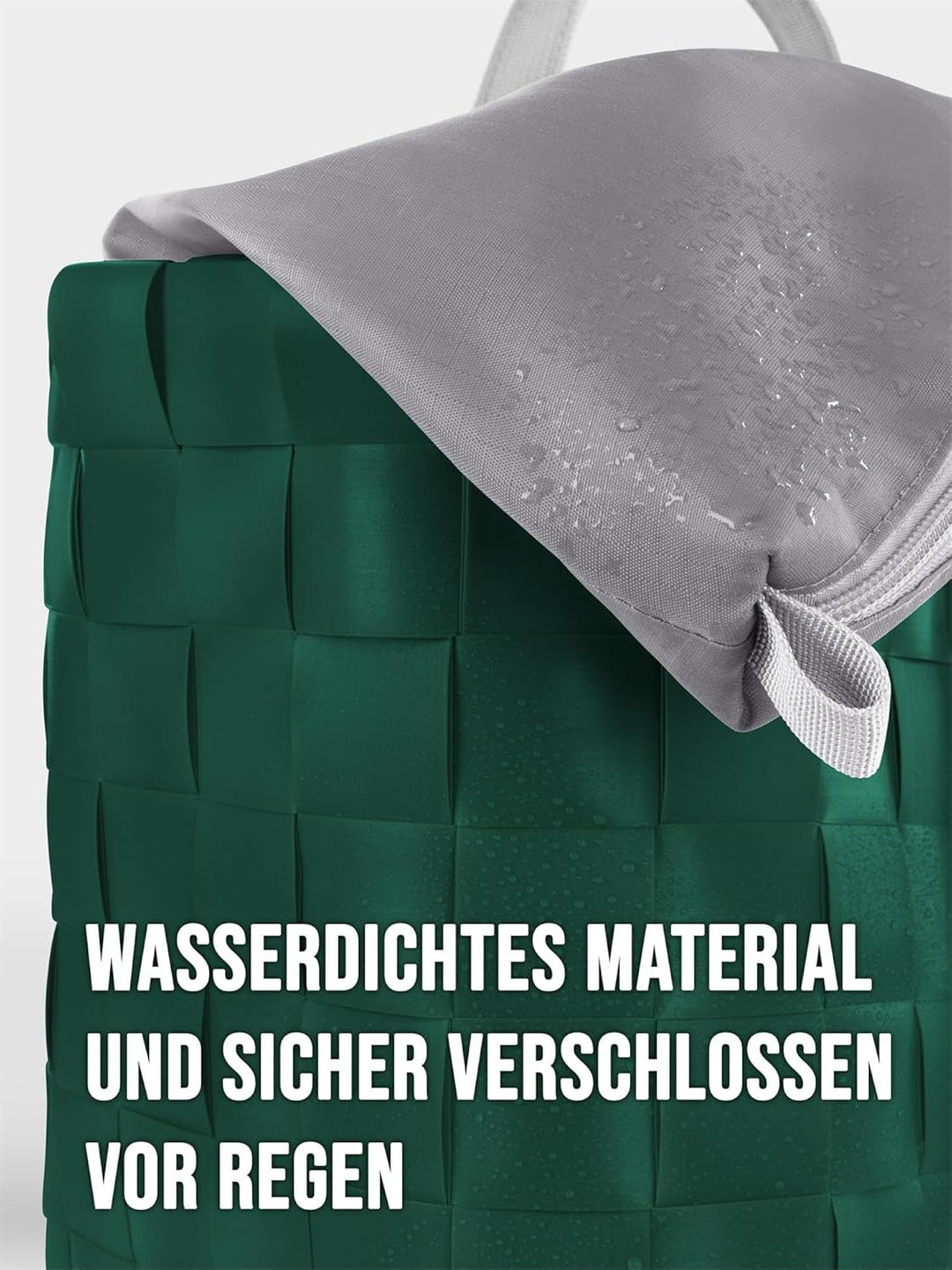 normani Grosser Einkaufskorb 25 L Shopper Einkaufstasche Strandtasche mit langen Henkel, Classic / B