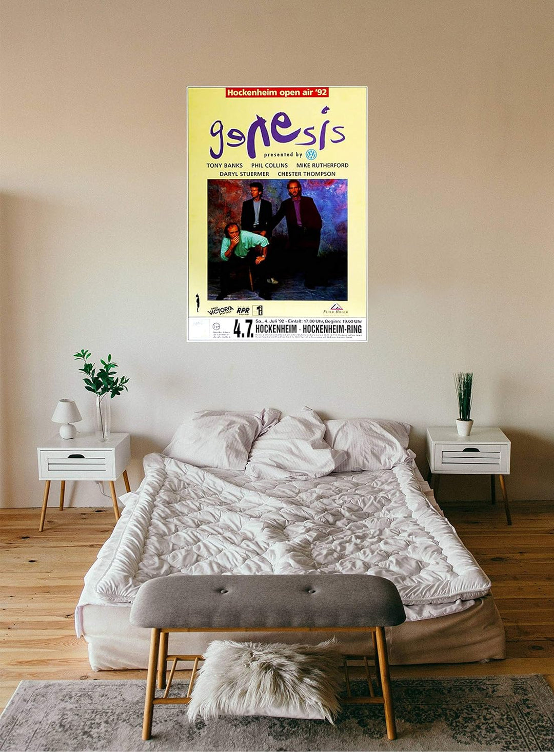 Genesis - We Cant Dance, Hockenheimring 1992 » Konzertplakat/Premium Poster | Live Konzert Veranstal