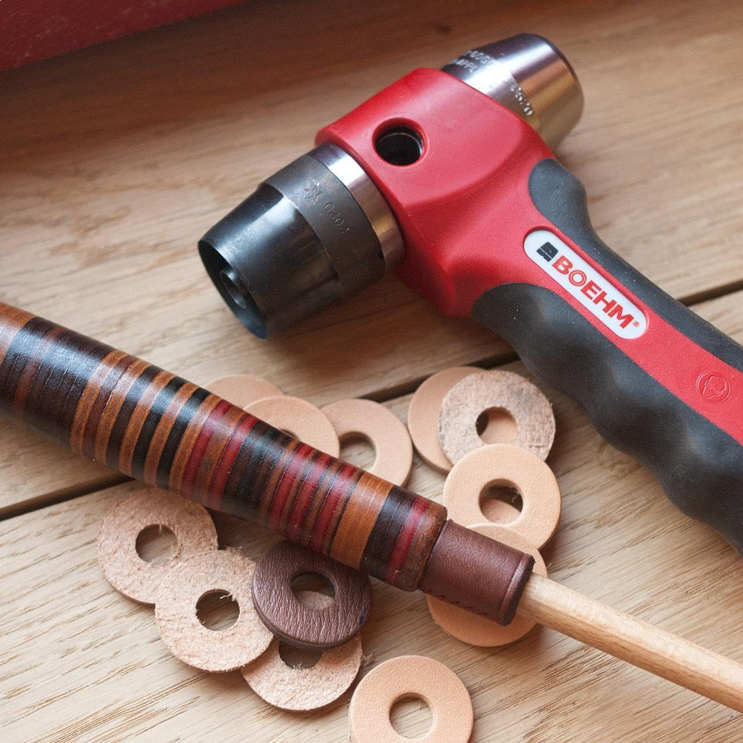BOEHM JBL330PACC Locheisensatz 3-30mm inkl. Halter, federnder Zentrierspitze, Stange mit Zirkel &amp; Er
