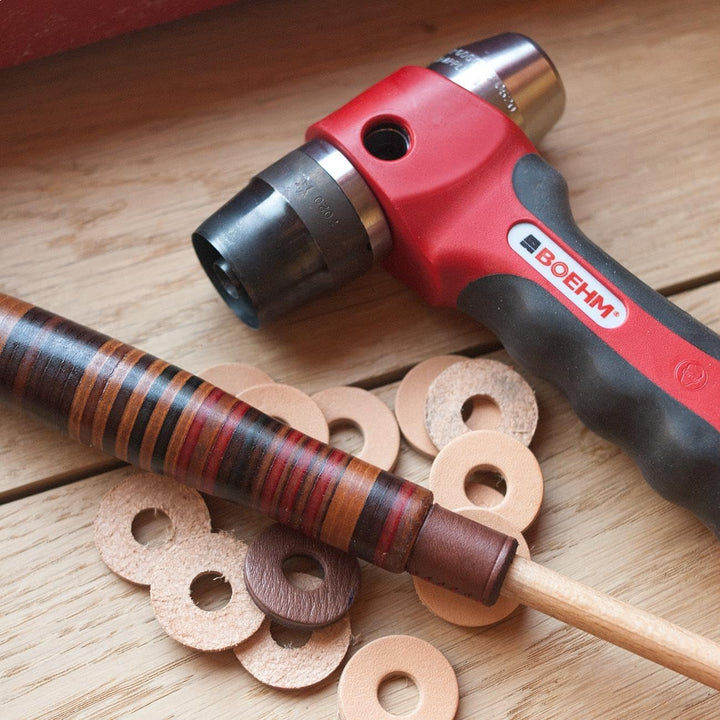 BOEHM JBL330PACC Locheisensatz 3-30mm inkl. Halter, federnder Zentrierspitze, Stange mit Zirkel &amp; Er