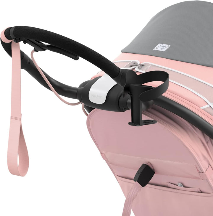 Cybex 2-in-1 Getränkehalter für Jogger-Kinderwagen AVI, Handy- und Flaschenhalter, Schwarz 2in1 Flas