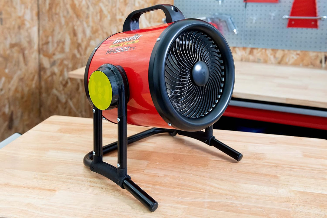 Mecafer mh3000vt Heizlüfter, 3000 W, Turbo, max. 40 m², MH3000VT