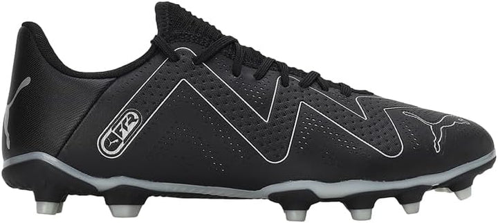 PUMA Herren Future Play Fg/Ag Fussballschuh 42.5 EU Puma Black Puma Silver, 42.5 EU Puma Black Puma