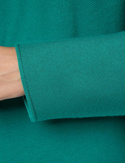 BOSS Damen C_faland Knitted Sweater, L Open Green393