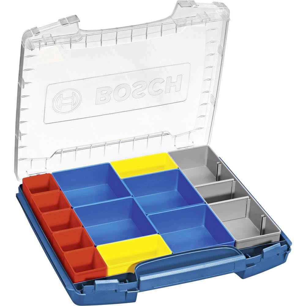 Bosch Professional Koffer-Set i-BOXX 53 Set 12 (Masse 357 x 316 x 53 mm), 1600A001S7, Blau i-boxx 12