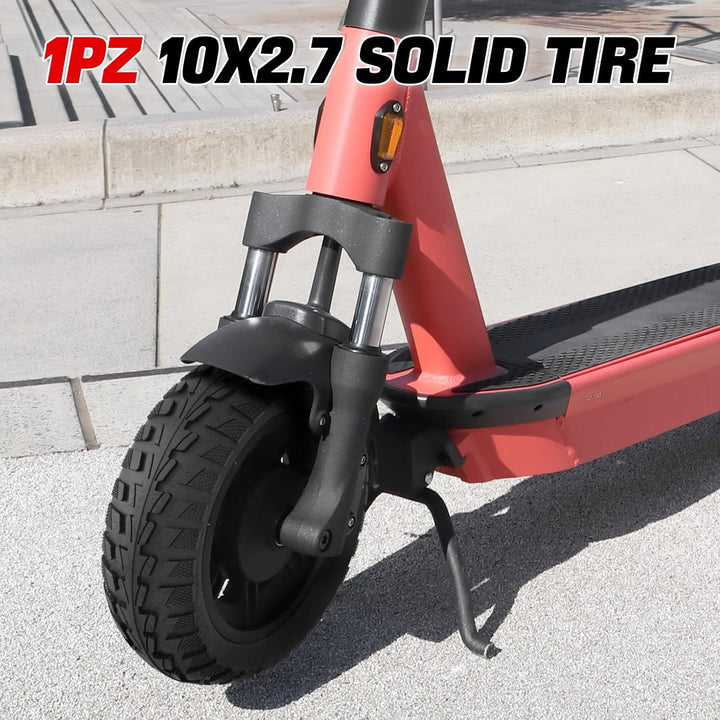 1PZ GD1-E1V 10x2.70-6.5 Vollgummireifen 70/65-6.5 10 Zoll Schlauchloser Reifen Ersatzreifen Kugoo G-
