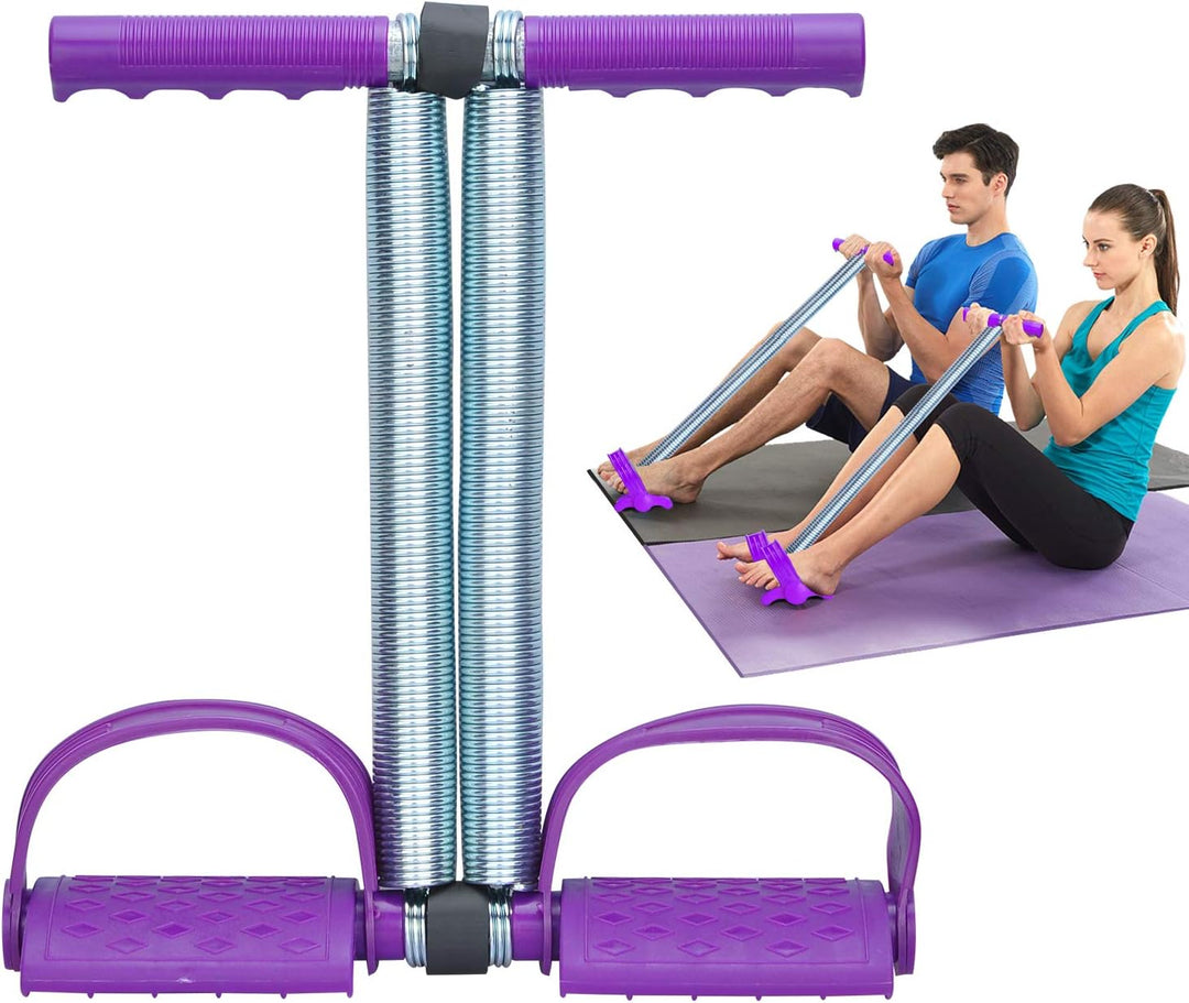 COVVY Multifunktionale Sportgerät Pedal Bodybuilding Expander Feder Schlauch Fusspeda Zugseil Fitnes