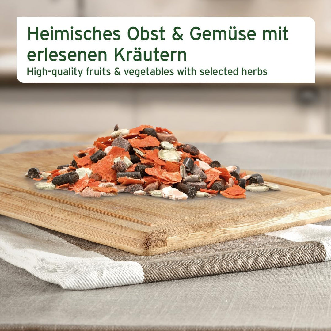 AniForte Barf Zusatz für Hunde Früchte und Gemüse mit Kräutern 1kg - Naturprodukt, Barf Ergänzungsfu
