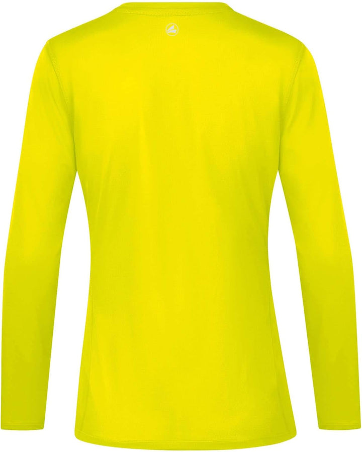 JAKO Damen Longsleeve Run 2.0 Unterhemd 40 Neongelb, 40 Neongelb