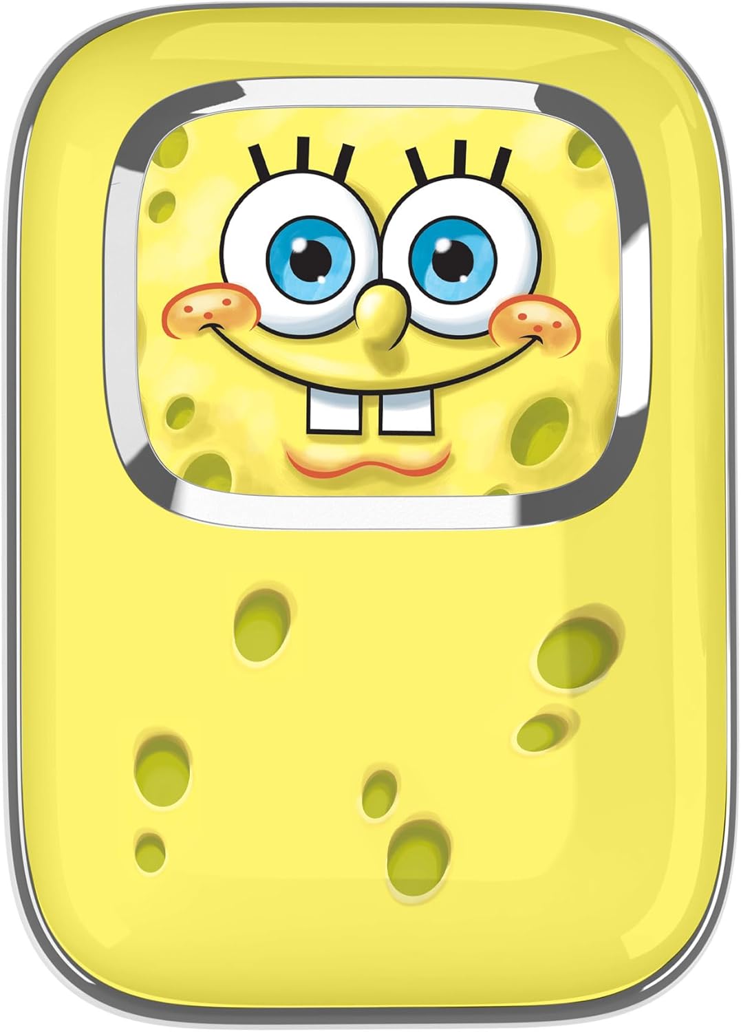 OTL Technologies Kabellose Kopfhörer Spongebob Schwammkopf mit verschiebbarer Ladebox und LED-Sponge