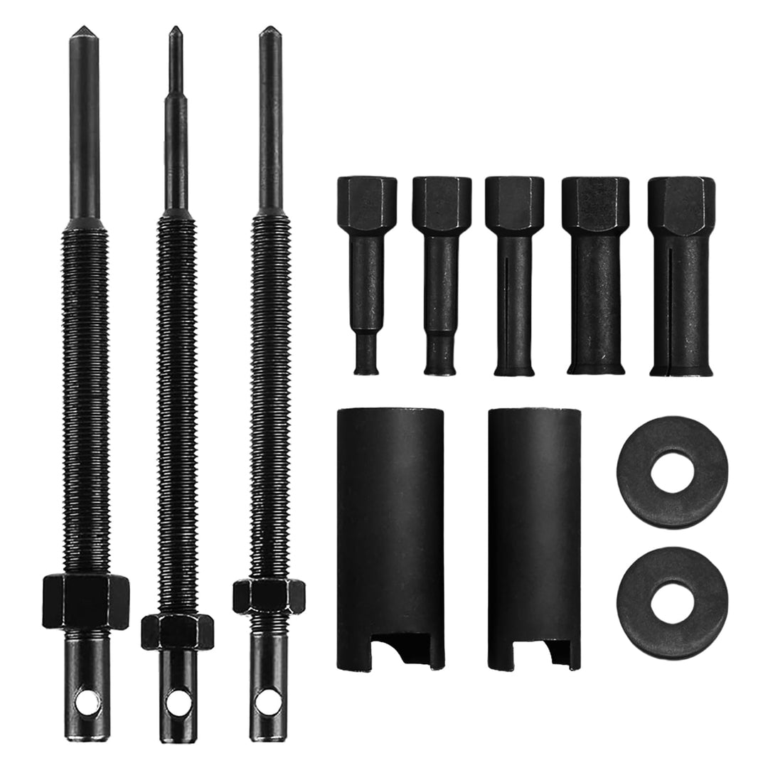 BORDEAG 12 Stück Innenlager Abzieher Set, 9-23mm Motorrad Innenlager-Auszieher-Kit, Radlager Abziehe