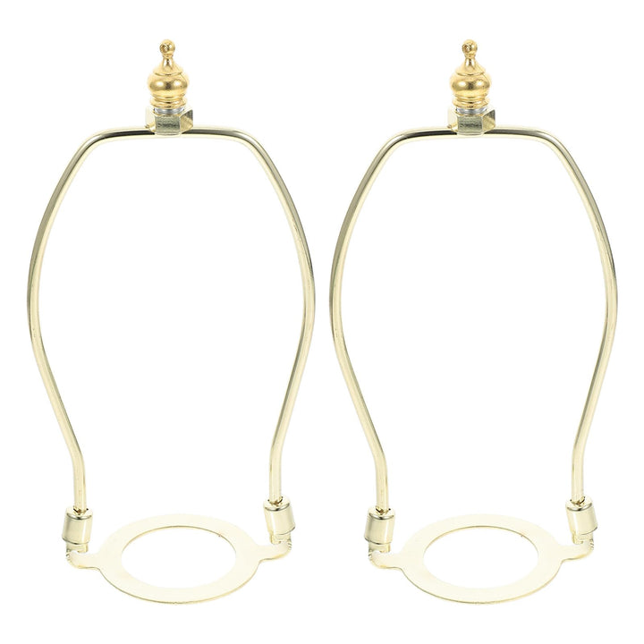 Amosfun Lampenschirmhalterung Aus Legierung Goldene Lampenharfe Montagehalter FüR Innenbeleuchtung L