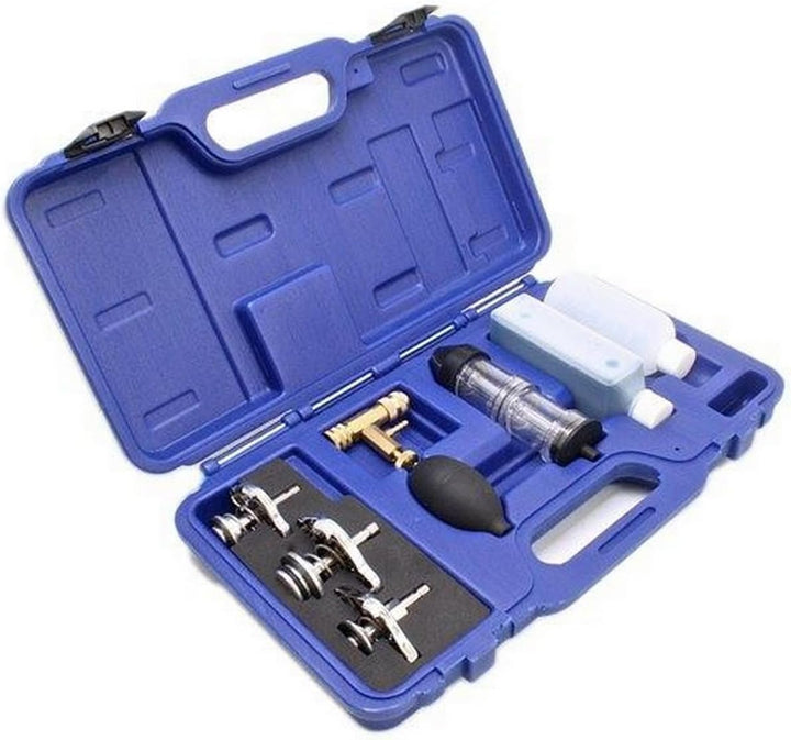 ASTA A-1025B CO2 Lecktester Zylinderkopfdichtung Dichtigkeits Prüfgerät Leckagetester mit 3 Bajonett