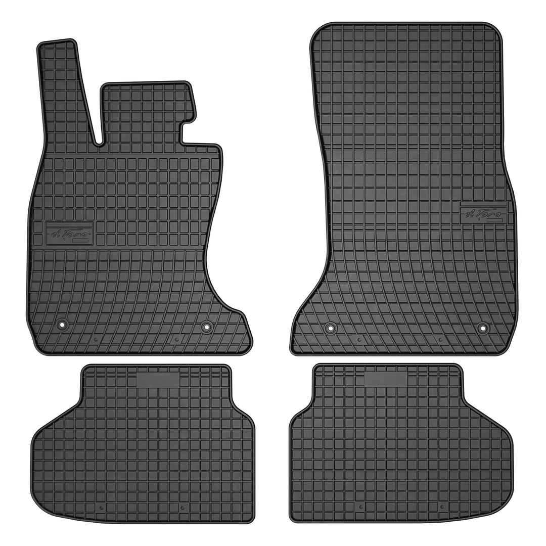 FROGUM EL Toro Gummimatten Ganzjähriges-Set von Autofussmatte Auto Fussmatten für BMW 7er F01 2008-2