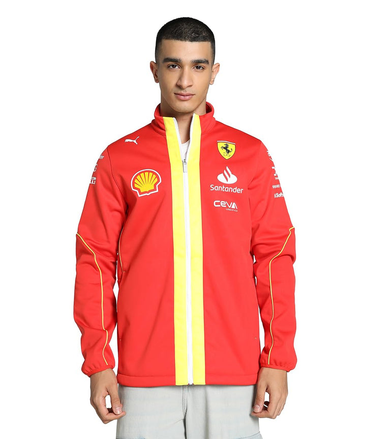 PUMA Scuderia Ferrari F1 Herren 2024 Team Softshell-Jacke, M