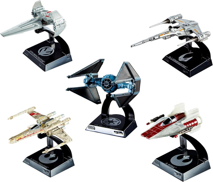 Hot Wheels Vehículo de Colección Caza Estelar de Naboo N1