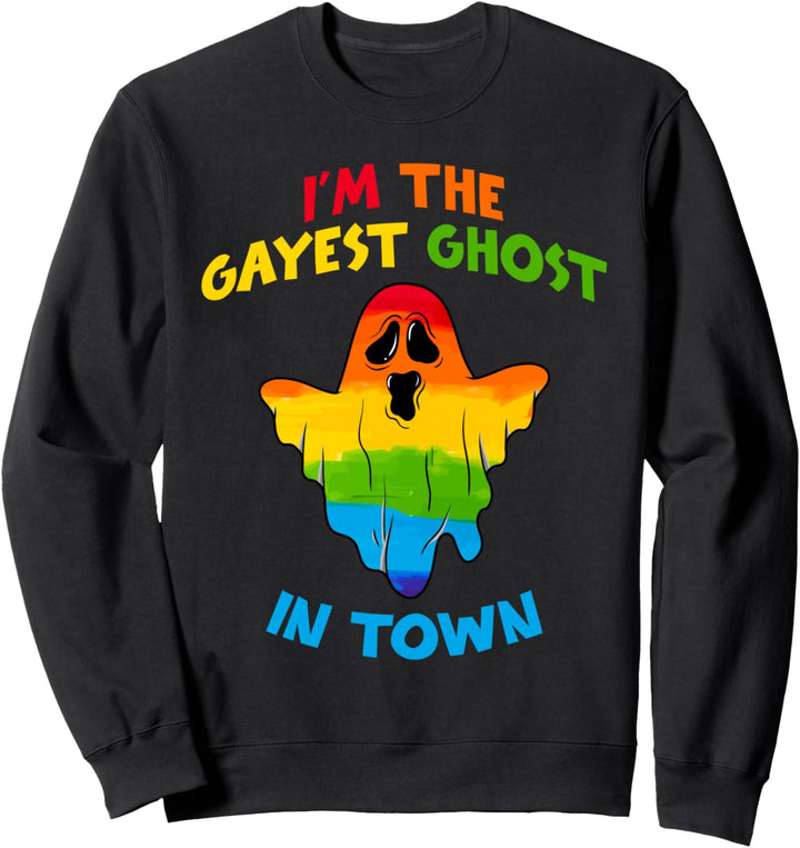 Is Love I the gayest ghost in town Liebesstolz Free LGBT Sweatshirt