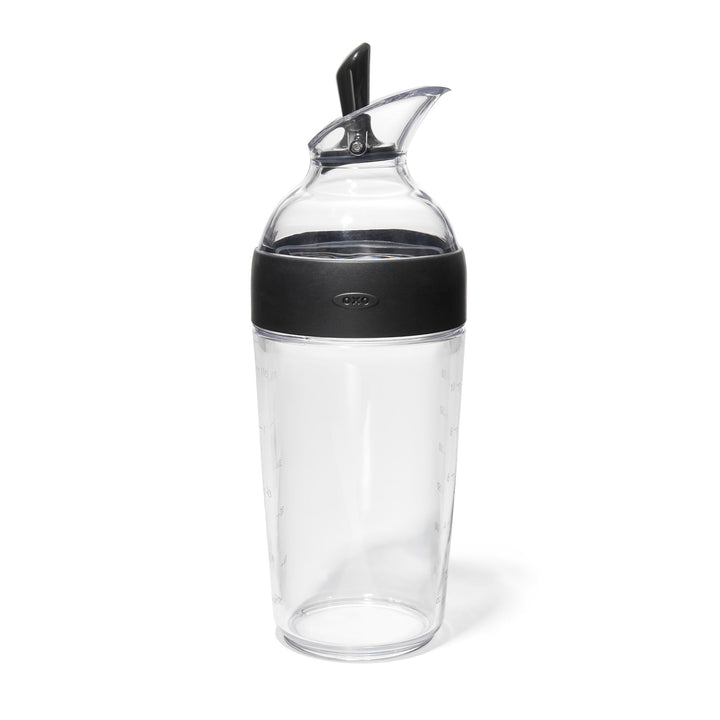 OXO Good Grips Salatdressing-Shaker gross, 350 ml – schwarz Schwarzer Shaker 355 ml, Schwarzer Shake