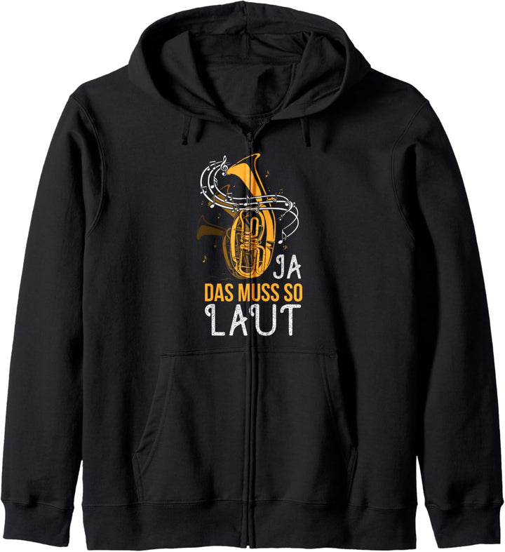 Tenorhorn Geschenk für Tenorhornisten - Tenorhorn Kapuzenjacke