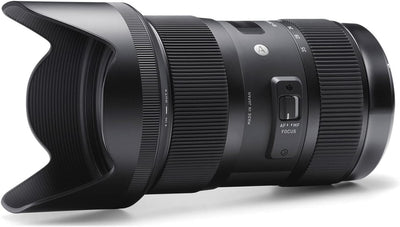 Sigma 18-35mm F1,8 DC HSM Art Objektiv für Nikon F Objektivbajonett für Nikon Single, für Nikon Sing