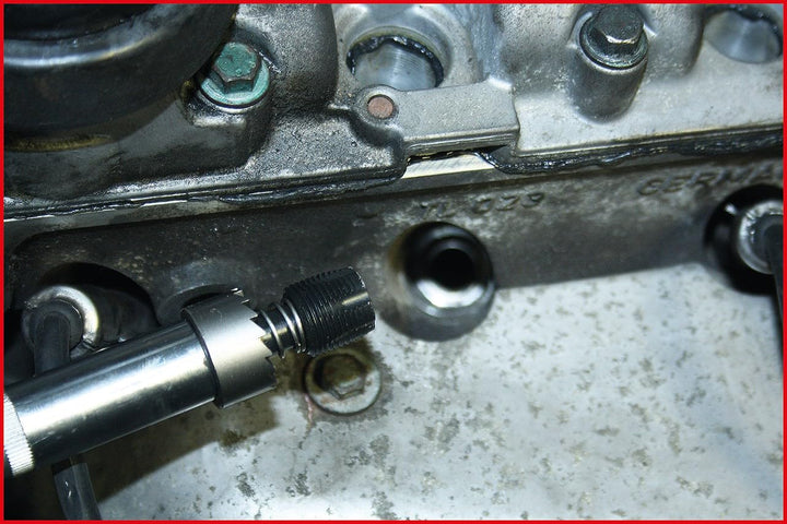 KS Tools 150.5017 1/2" Spezial-Gewindereiniger mit integriertem Dichtsitzfräser, 14mm