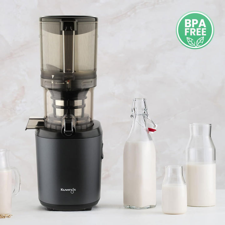 Kuvings Slow Juicer AUTO6 | Entsafter Gemüse und Obst, Elektrische Kaltpresse, Ruhiger Motor, Leicht