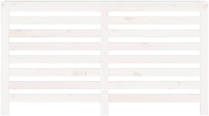 Heizkörperverkleidung 153x19x84 cm mit Horizontalen Latten Heizkörper Abdeckung Modernes Design Heiz
