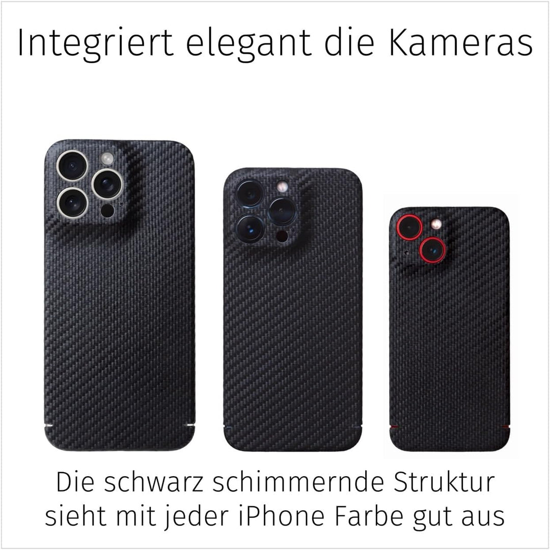 FILONO Carbon Hülle kompatibel mit MagSafe für iPhone 13 Mini ultradünn iPhone 13 Mini CARBON Case M