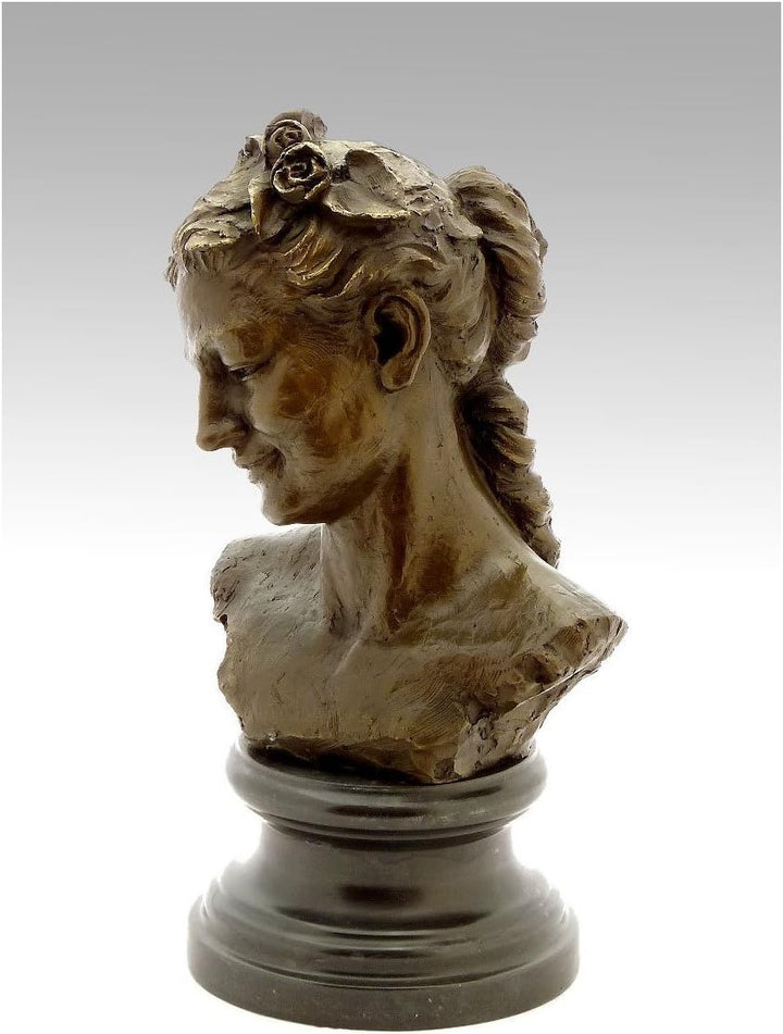Kunst &amp; Ambiente - Bacchante with Lowered Eyes (1872) - Jean-Baptiste Carpeaux - Skulptur - Plastik