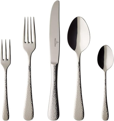 Villeroy & Boch – Leandra Besteck-Set für 6 Personen, 30 teilig, Edelstahl, spülmaschinenfest