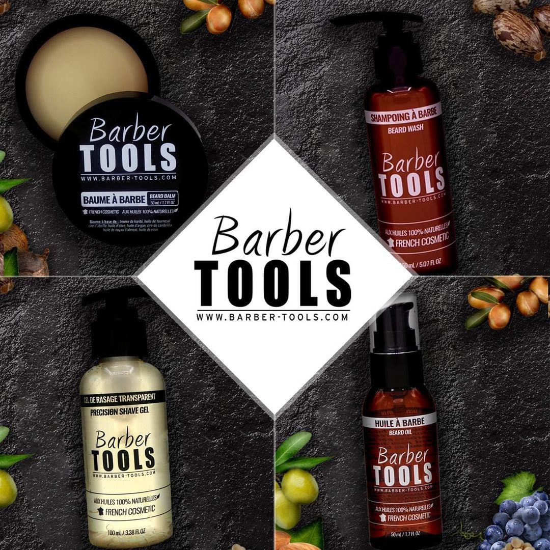 ✮ BARBER TOOLS ✮ Kit/Bartpflege set/Bart-set/Bart und Rasur | Kosmetik Made in French
