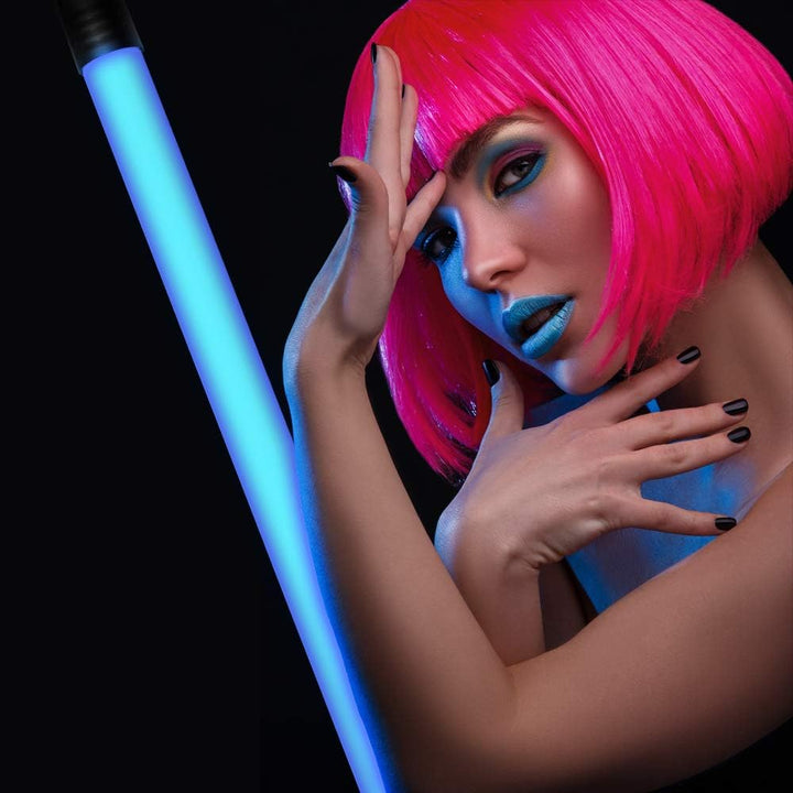 Yidoblo 60m LED-Video-Röhrenlicht mit RGB-Handheld-Stick 2800k-9990k für Hintergrundfarbe, Fülllicht