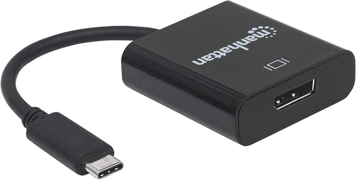 Manhattan 152020 USB 3.1 Typ-C-Stecker auf DisplayPort-Konverter Buchse schwarz USB auf DisplayPort